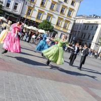 Cracovia Danza na Krakowskim Rynku - foto Małgorzata Rzeszutek