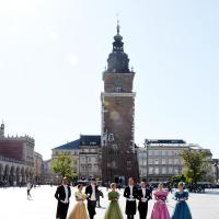 Cracovia Danza na Krakowskim Rynku - foto Andrzej Wodziński