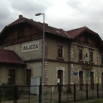 stacja kolejowa w Rajczy