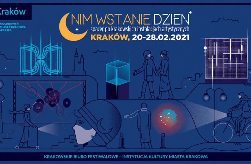 20-28 lutego, spacer po krakowskich instalacjach artystycznych