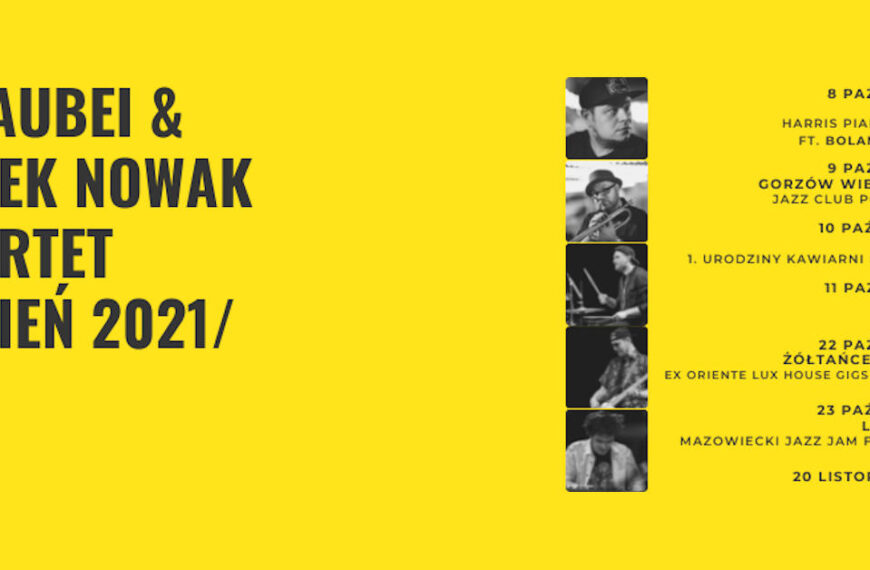 Eskaubei & Tomek Nowak Quartet – jesienna trasa koncertowa