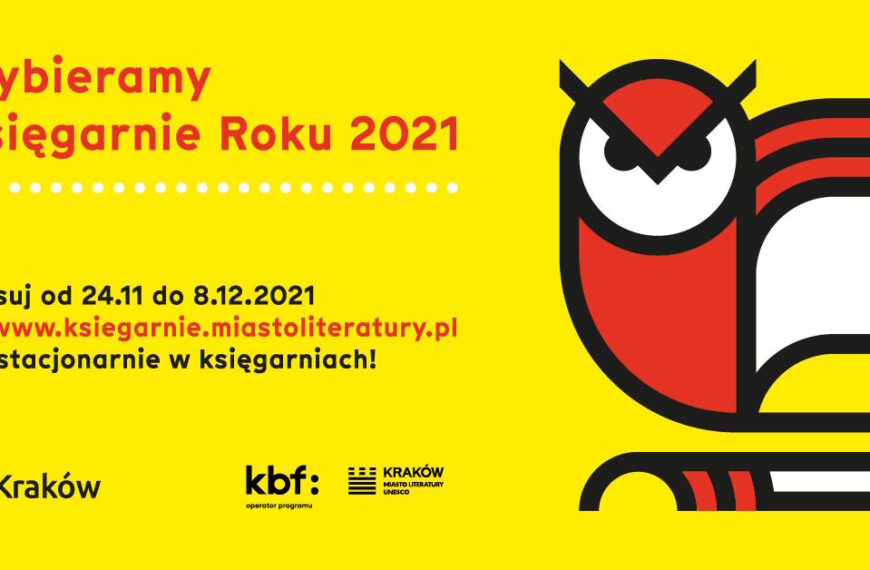 Wybieramy Księgarnie Roku 2021 w Krakowie