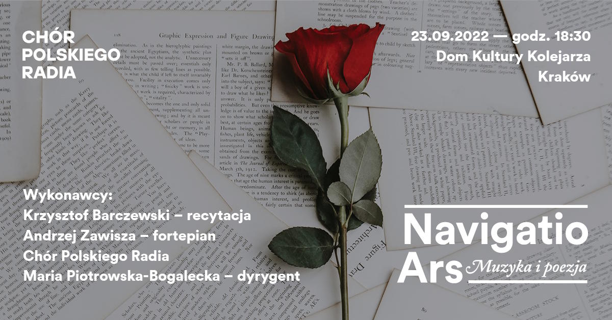 NAVIGATIO ARS – Muzyka i poezja w wykonaniu Chóru Polskiego Radia