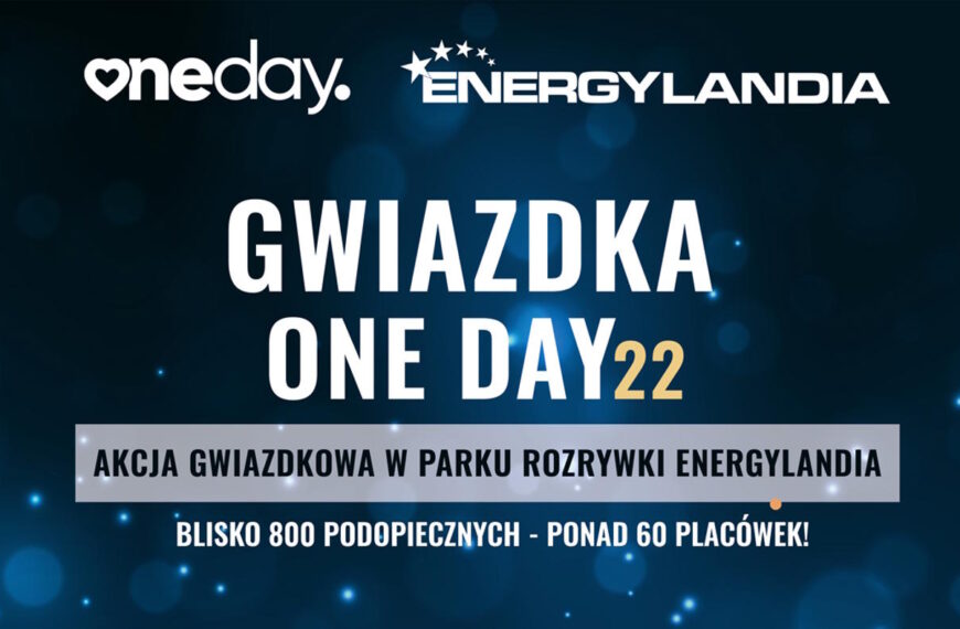 Fundacja ONE DAY zaprasza na ósmą edycję akcji ONE DAY Gwiazdka!