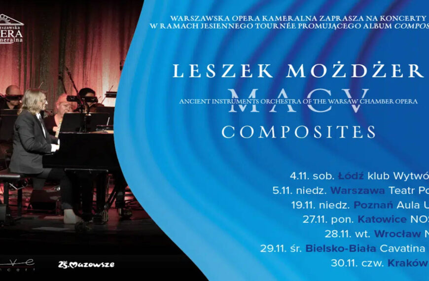 Leszek Możdżer i Orkiestra MACV: „COMPOSITES” w wersji koncertowej