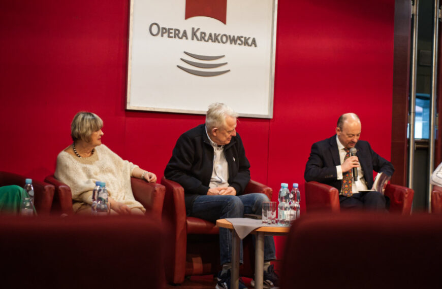 Premiera operetki Karola Szymanowskiego “Loteria na mężów, czyli Narzeczony nr 69” – konferencja prasowa w Operze Krakowskiej
