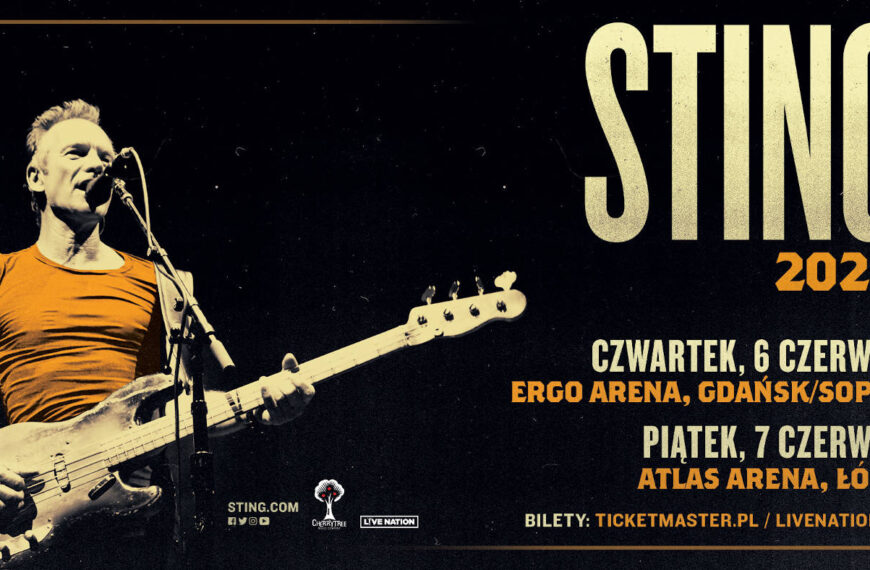 STING powraca do Polski! – dwa koncerty w czerwcu 2024