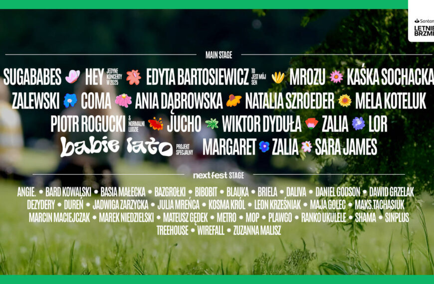 Druga scena na Santander Letnie Brzmienia 2025 – line-up NEXT FEST Stage