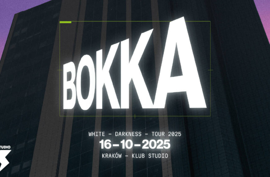 BOKKA wyrusza w White Darkness Tour – koncert w Klubie Studio
