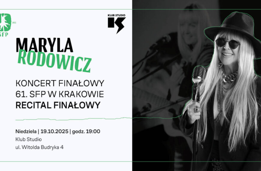 Legenda wraca tam, gdzie wszystko się zaczęło! Maryla Rodowicz w Klubie Studio